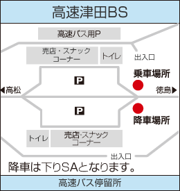 高速津田BS